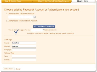 Facebook接続完了 Facebook接続完了